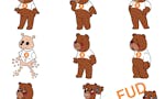 Bitcoin Bear Emojis image