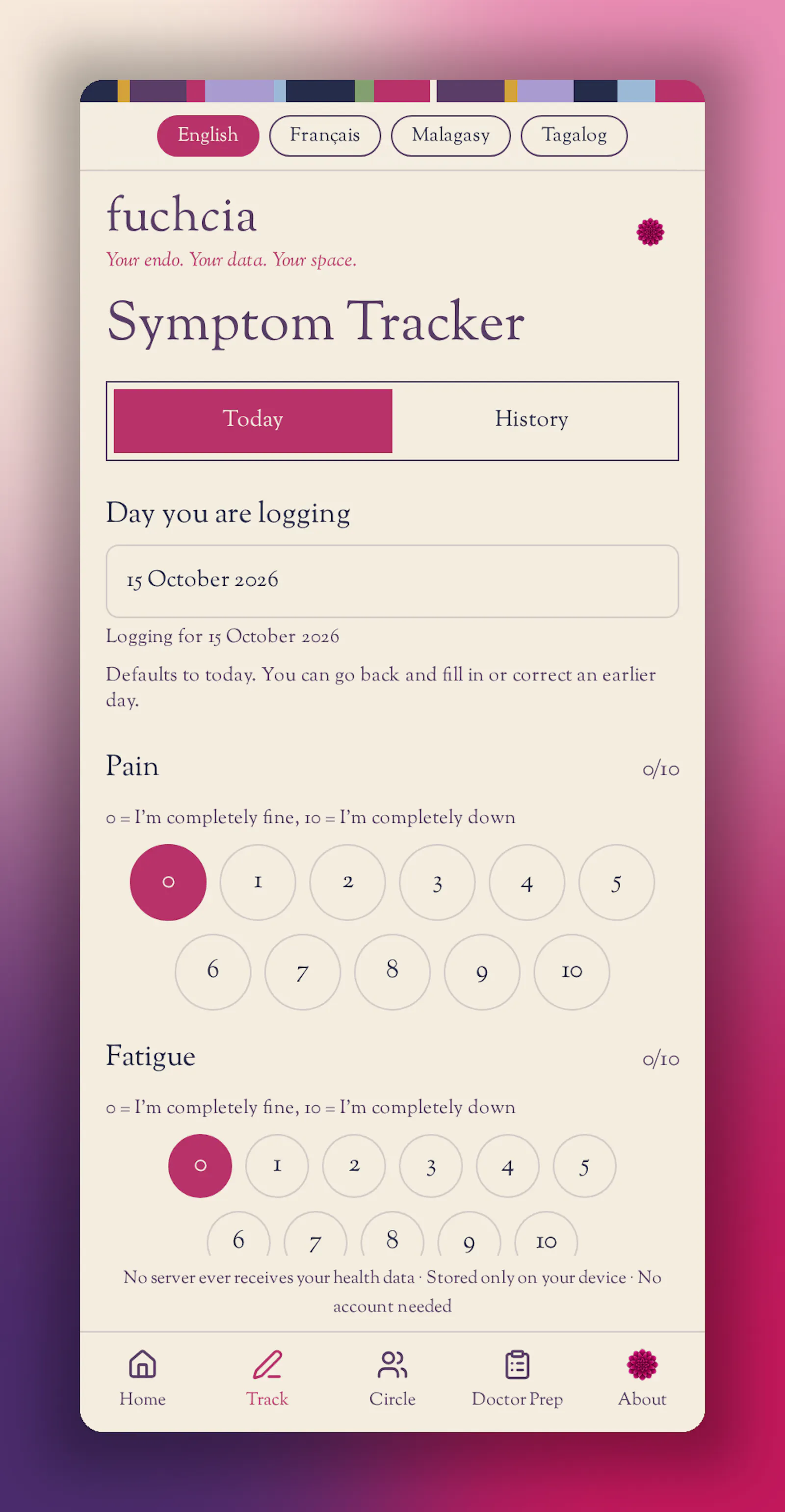 fuchcia screenshot 3