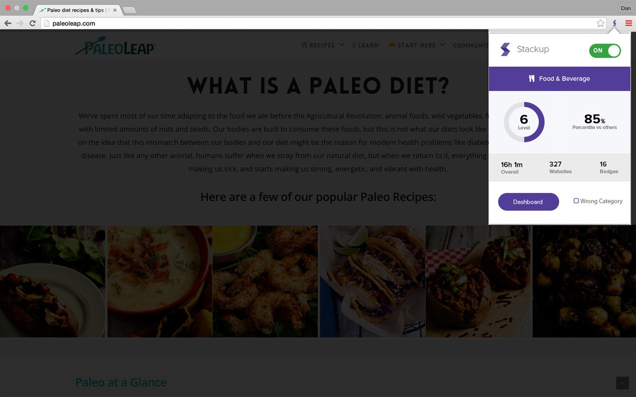 Stackup gallery image