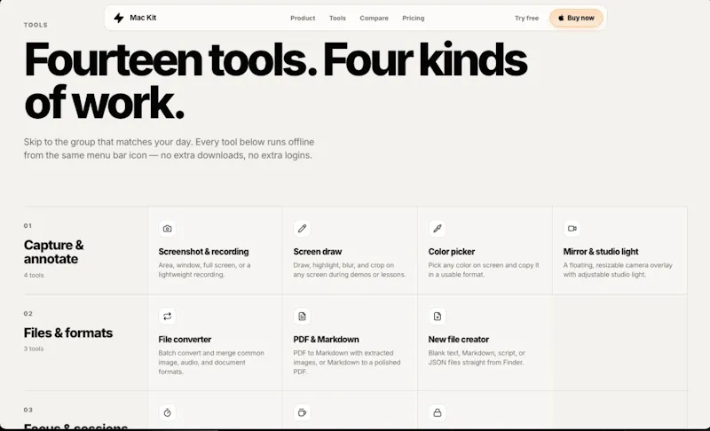 Mac Kit screenshot 4