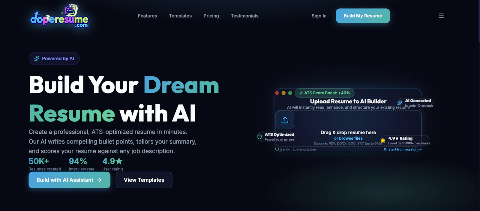 AI Resume Builder  screenshot 1