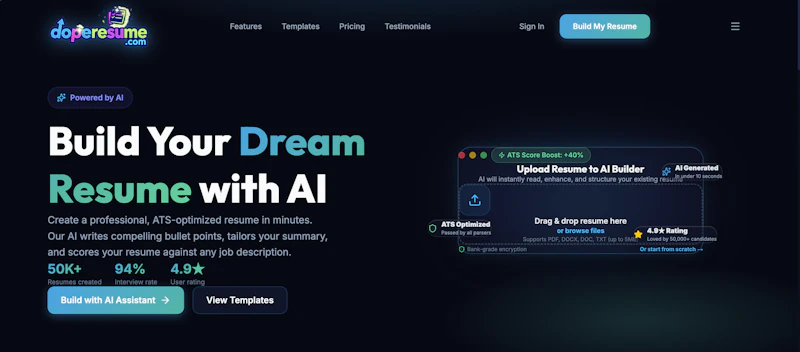 AI Resume Builder  screenshot 1