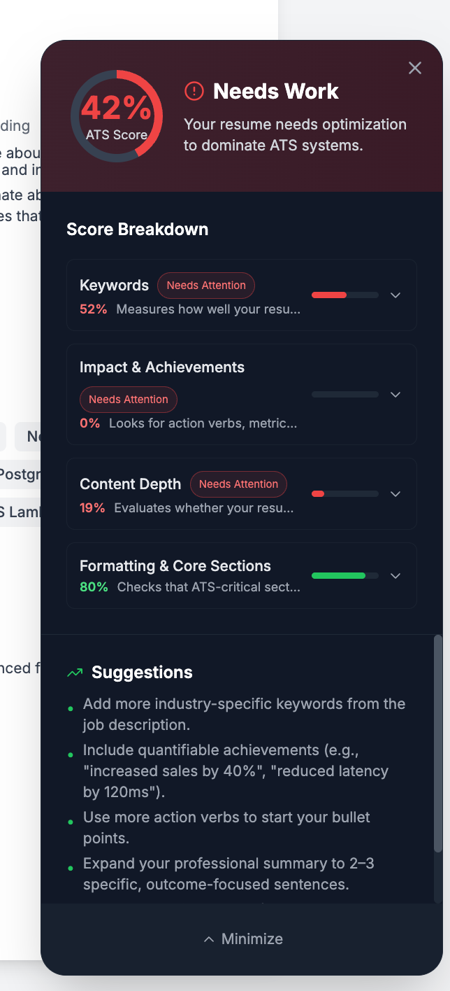 Smart ATS Resume gallery image