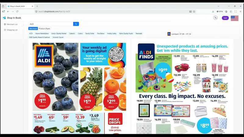 Shop In Book screenshot 1 (video preview)