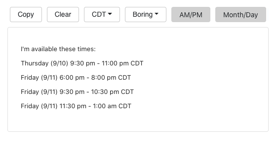 What Time Today? gallery image