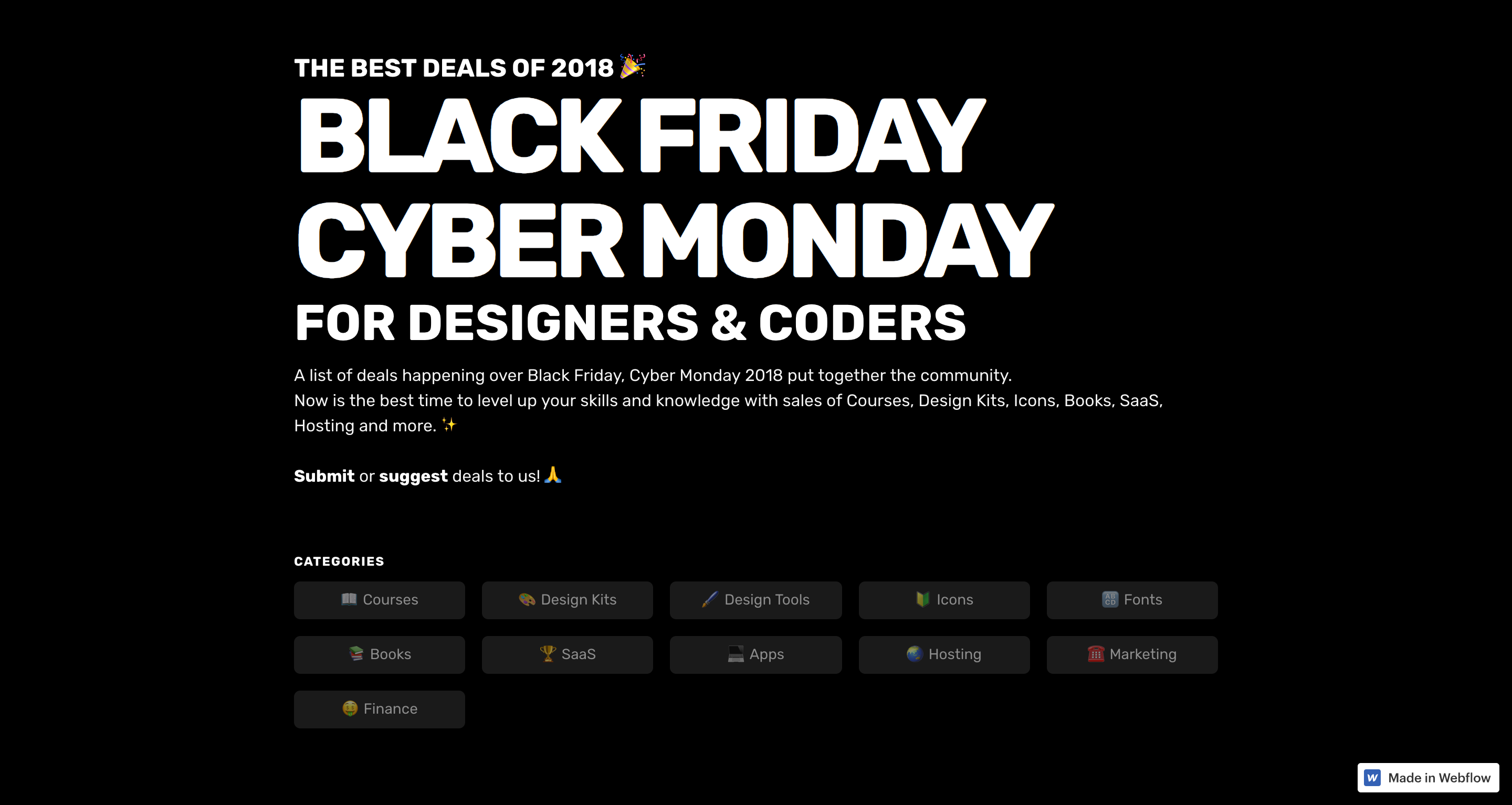 Black Friday Cyber Monday Deals for Designers & Coders gallery image
