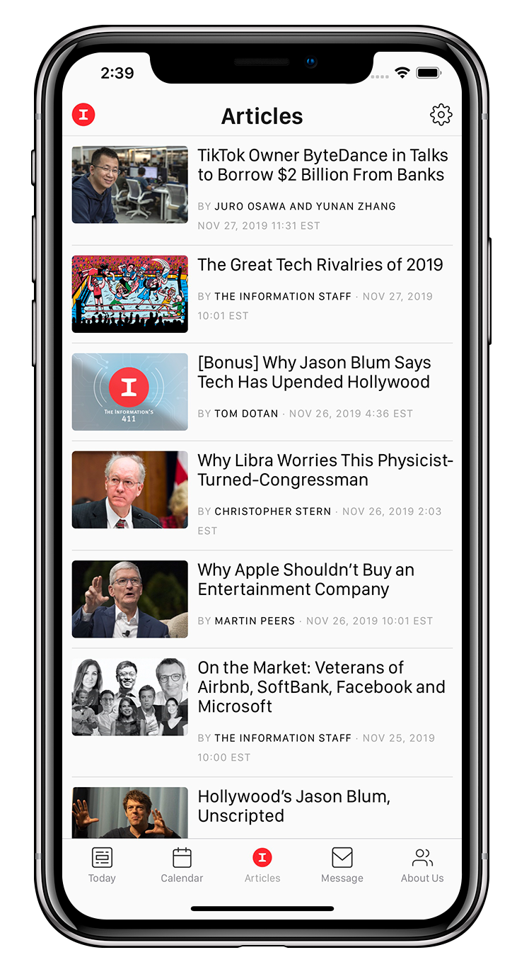 Tech Top 10 by The Information gallery image