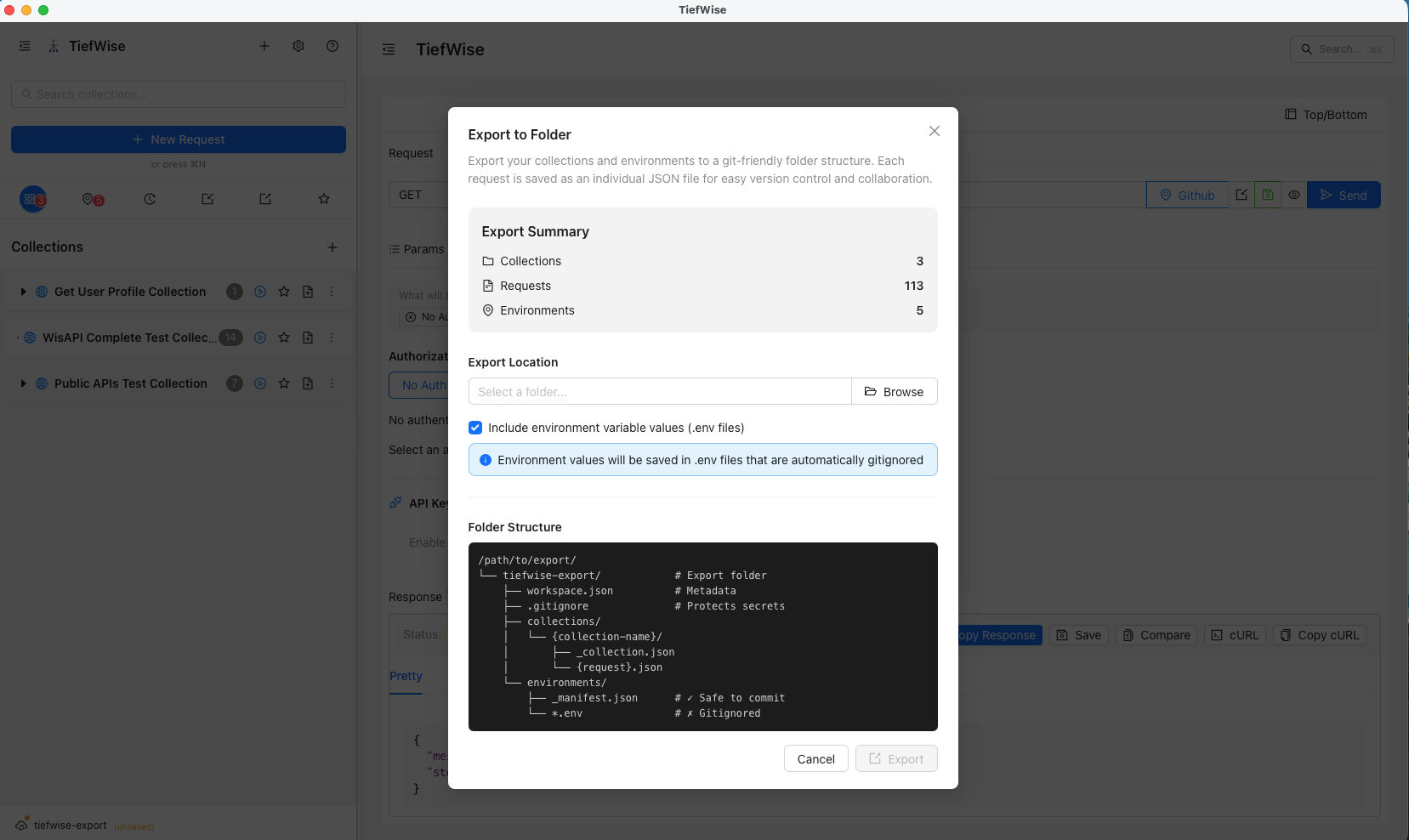 TiefWise - Screenshot 4 showing product features and functionality