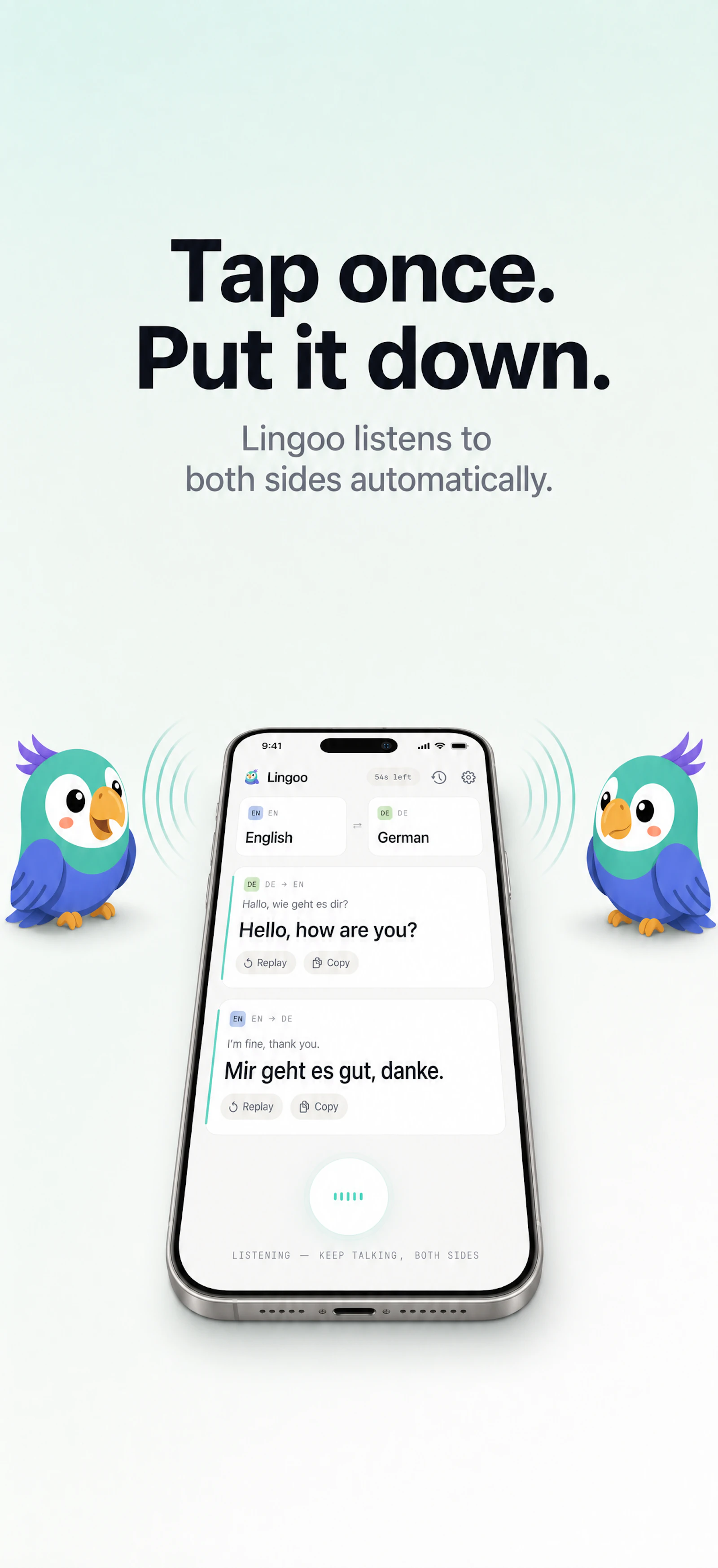 Lingoo - Realtime Voice Translator screenshot 2