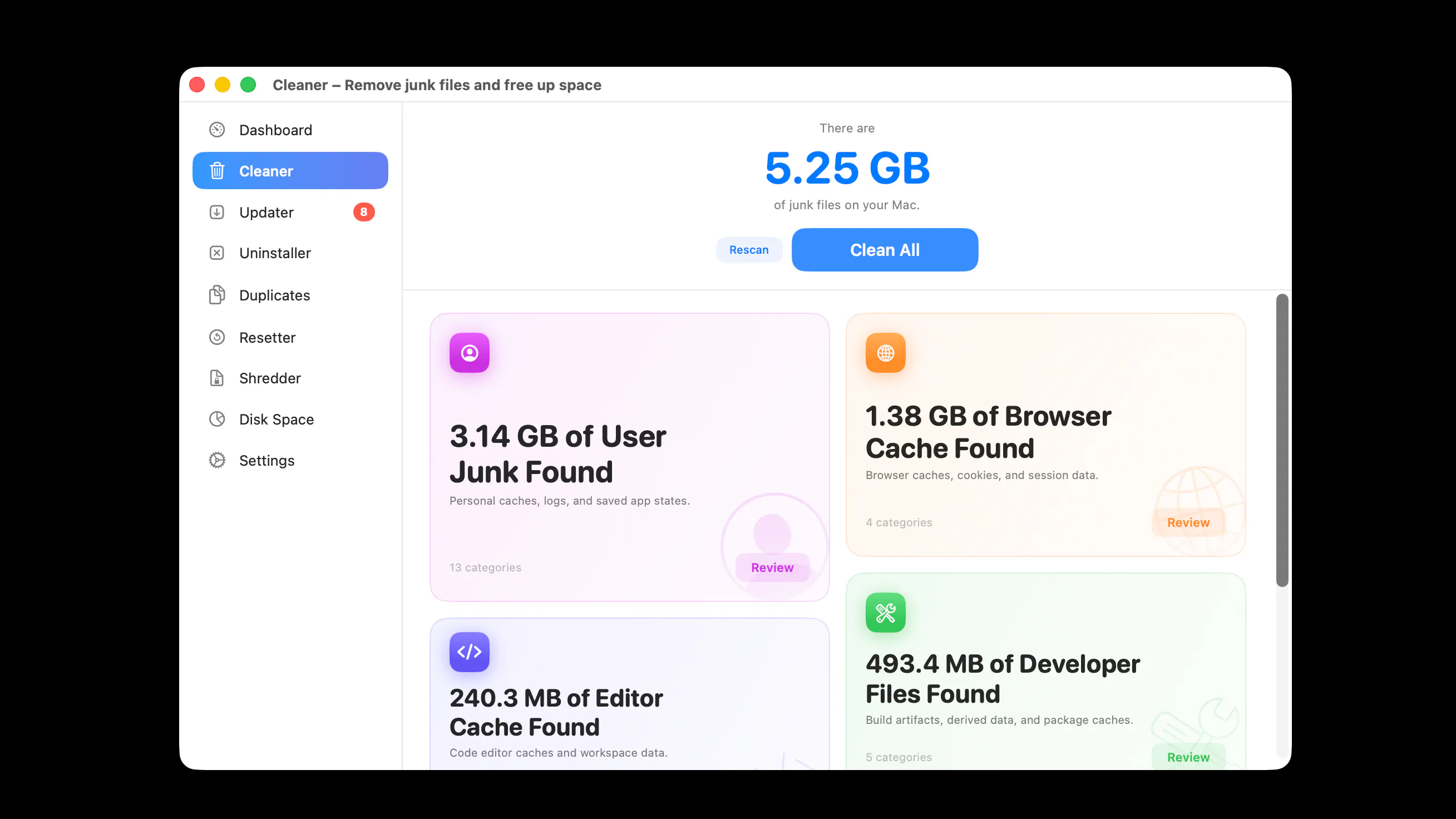 DeepCleanMac gallery image