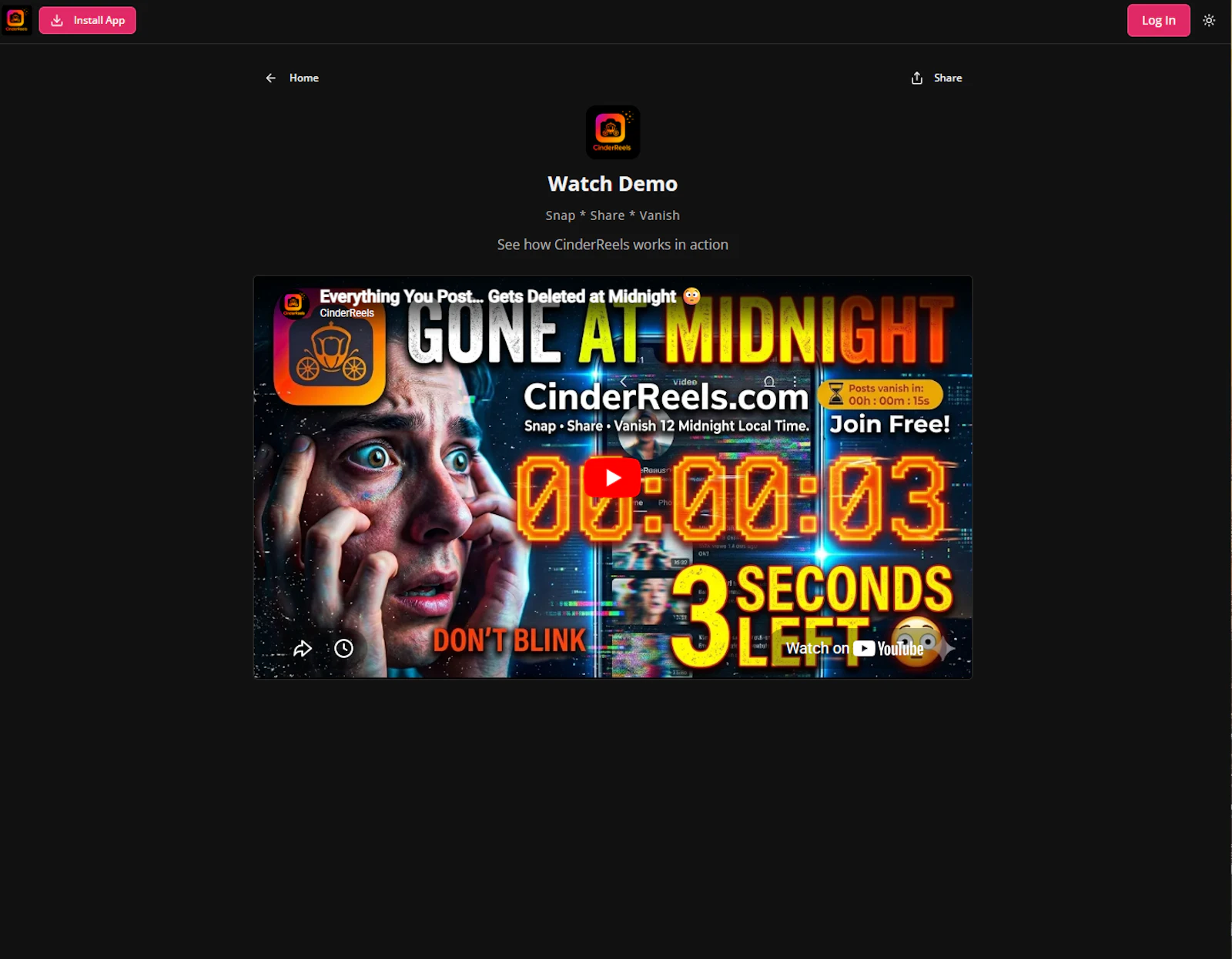 CinderReels.com screenshot 27
