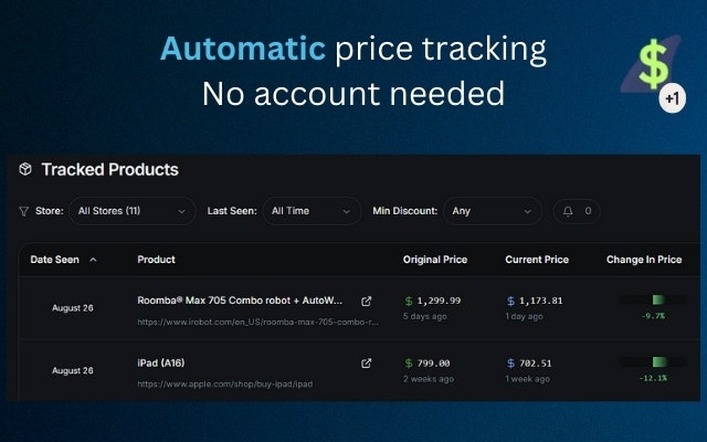 Price Shark - Main screenshot showing features and interface