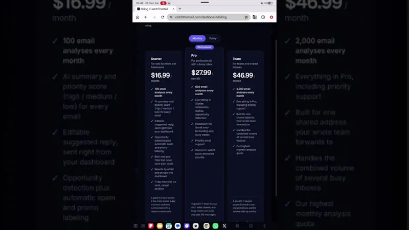 CatchTheMail screenshot 1 (video preview)