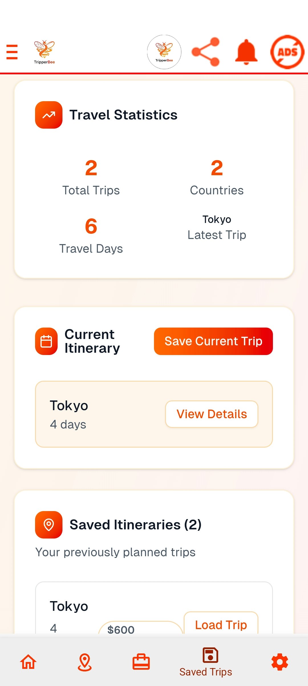 TripperBee - Screenshot 2 preview