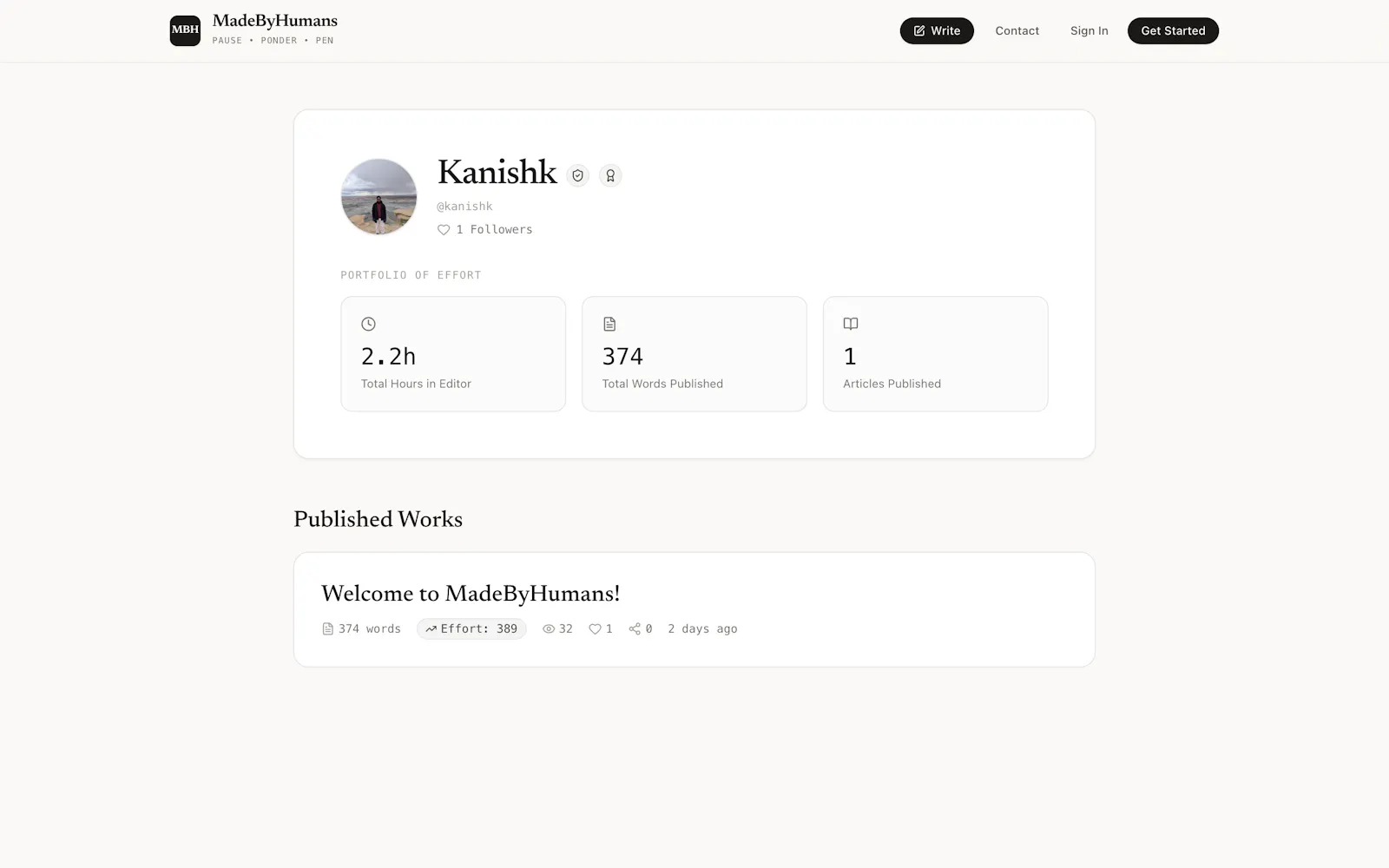 MadeByHumans screenshot 4