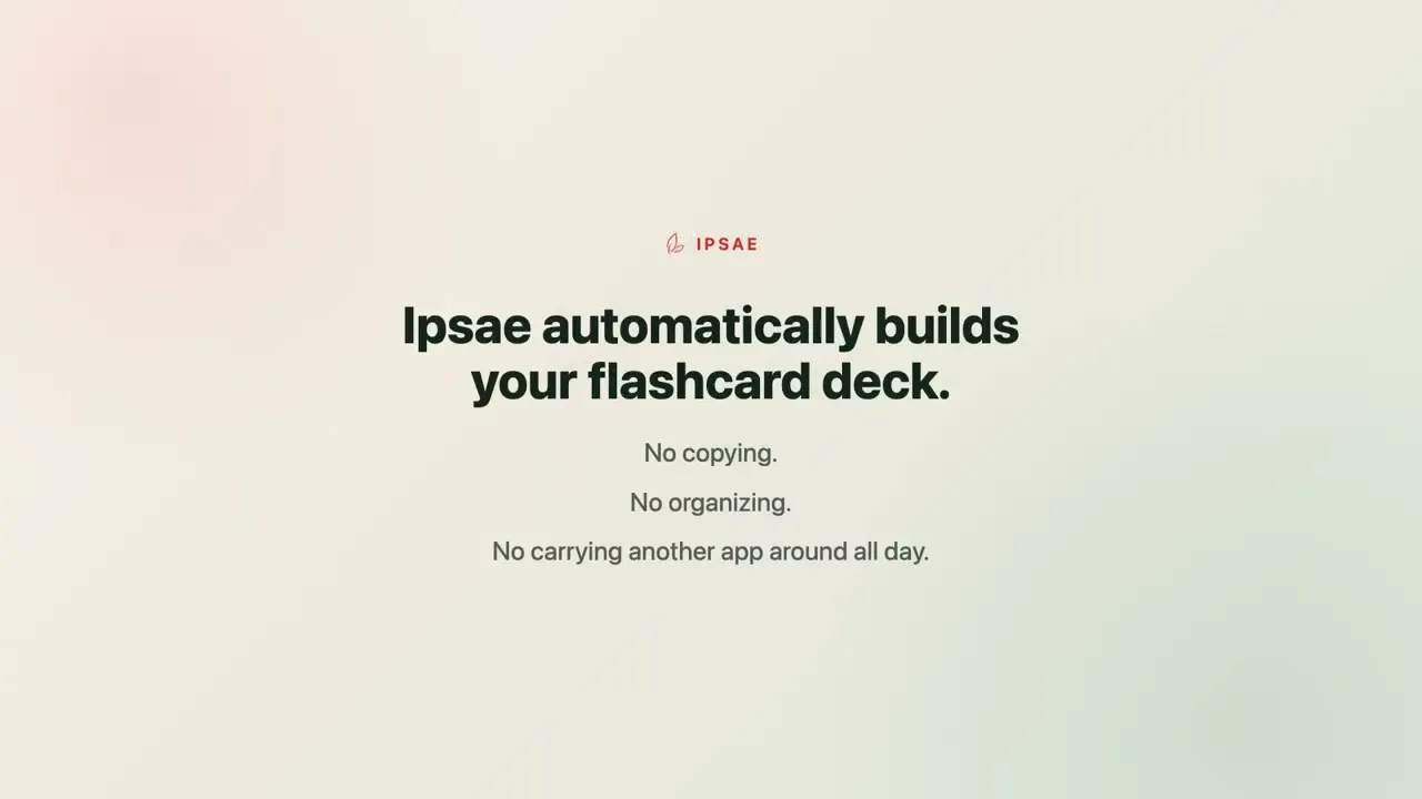 Ipsae: AI Korean Vocabulary gallery image