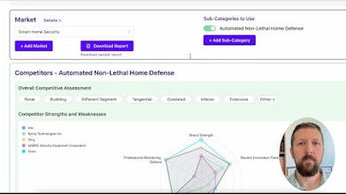 Business concept customization with AI-driven market insights