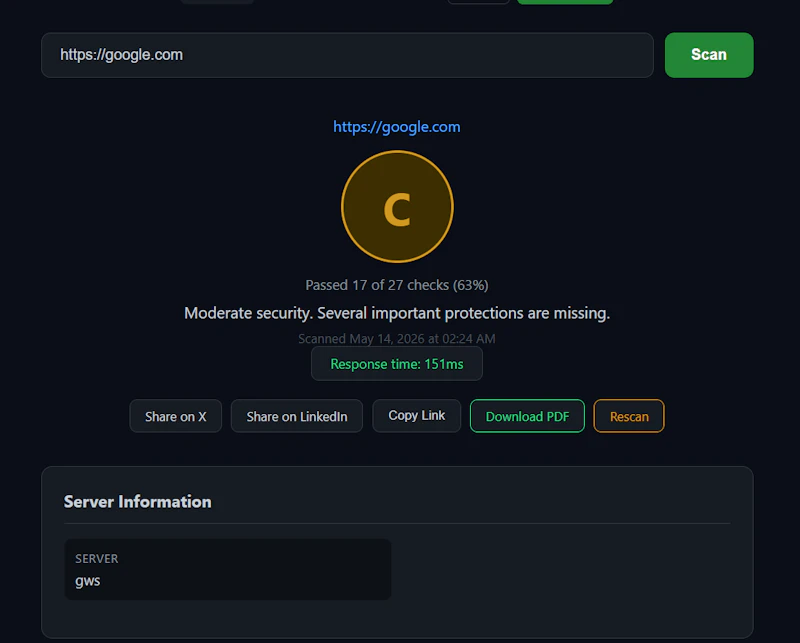 SiteLock screenshot 2