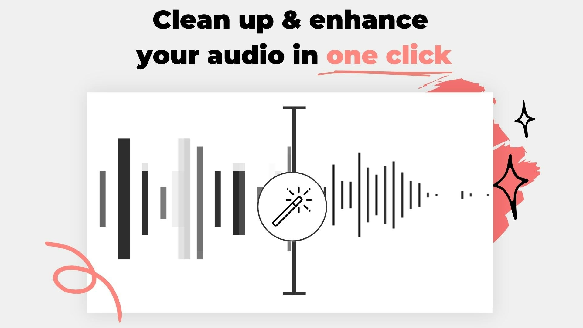 Editor de audio en línea de Trebble media 4