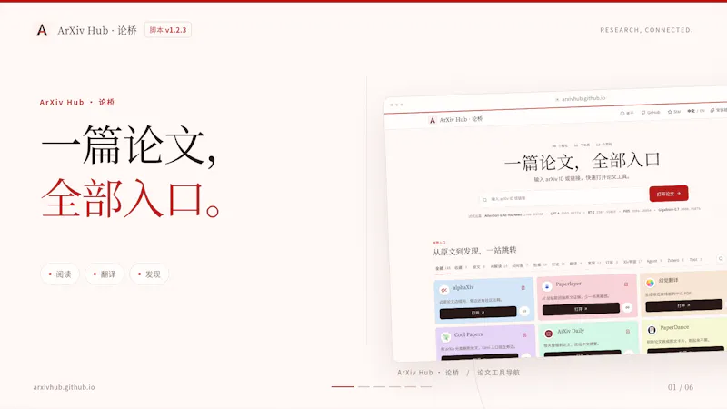 ArXivHub screenshot 1