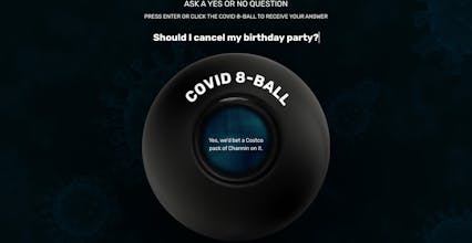 COVID 8-Ball gallery image