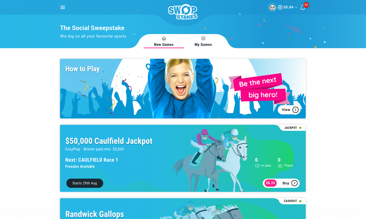 Swopstakes gallery image