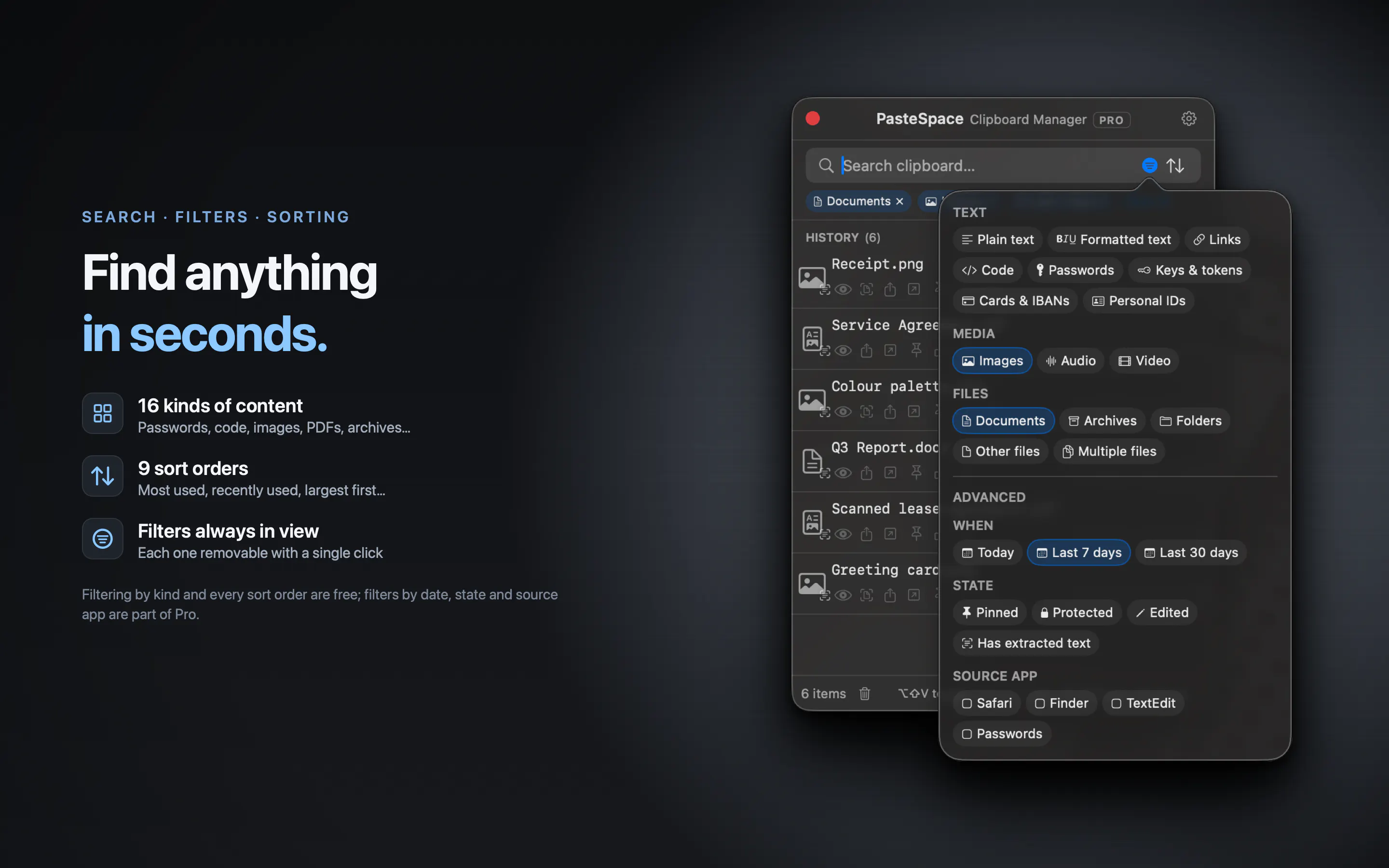 PasteSpace Clipboard Manager PRO 3.0 gallery image