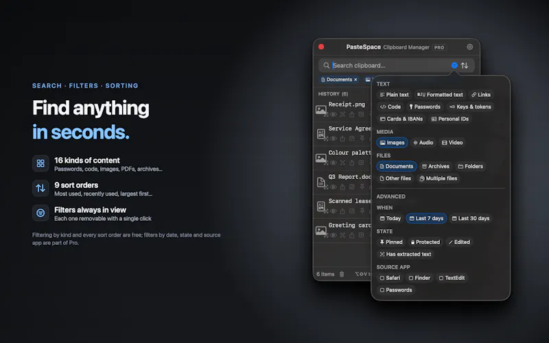 PasteSpace Clipboard Manager PRO 3.0 screenshot 8