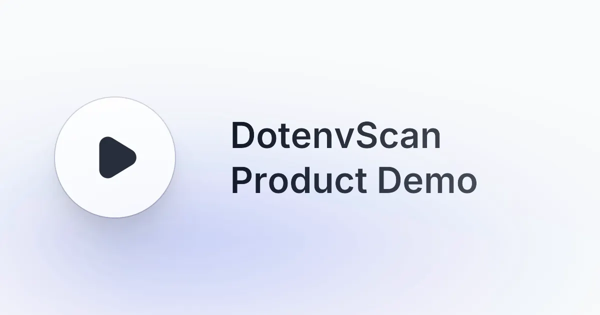 DotenvScan gallery image