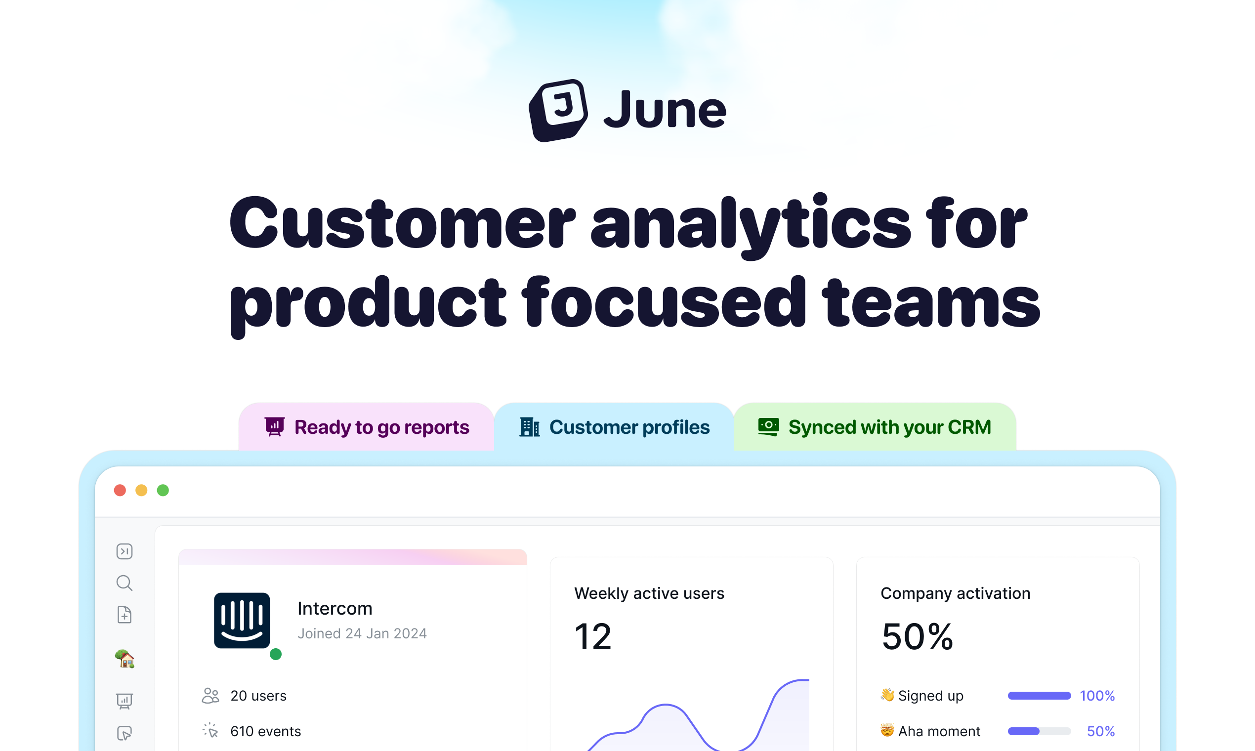 startuptile June 4.0-The free and simple Customer Analytics