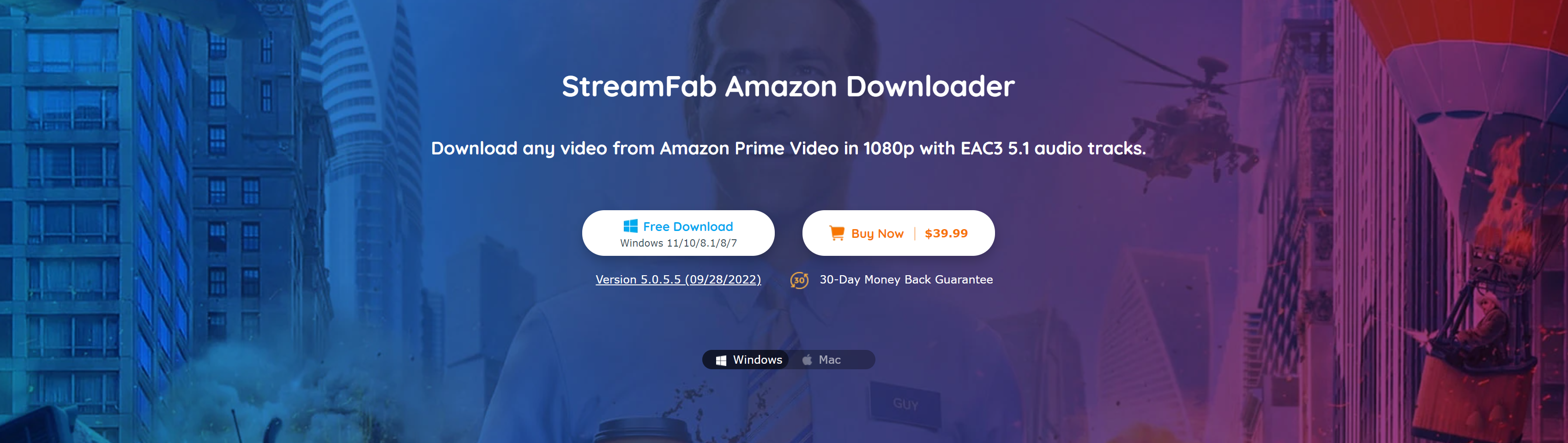 Streamfab Amazon Downloader - ดูวิดีโอจาก Amazon Offline media 1