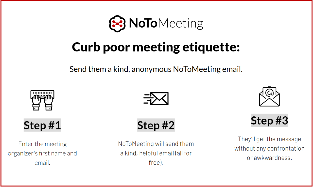 NoToMeeting gallery image
