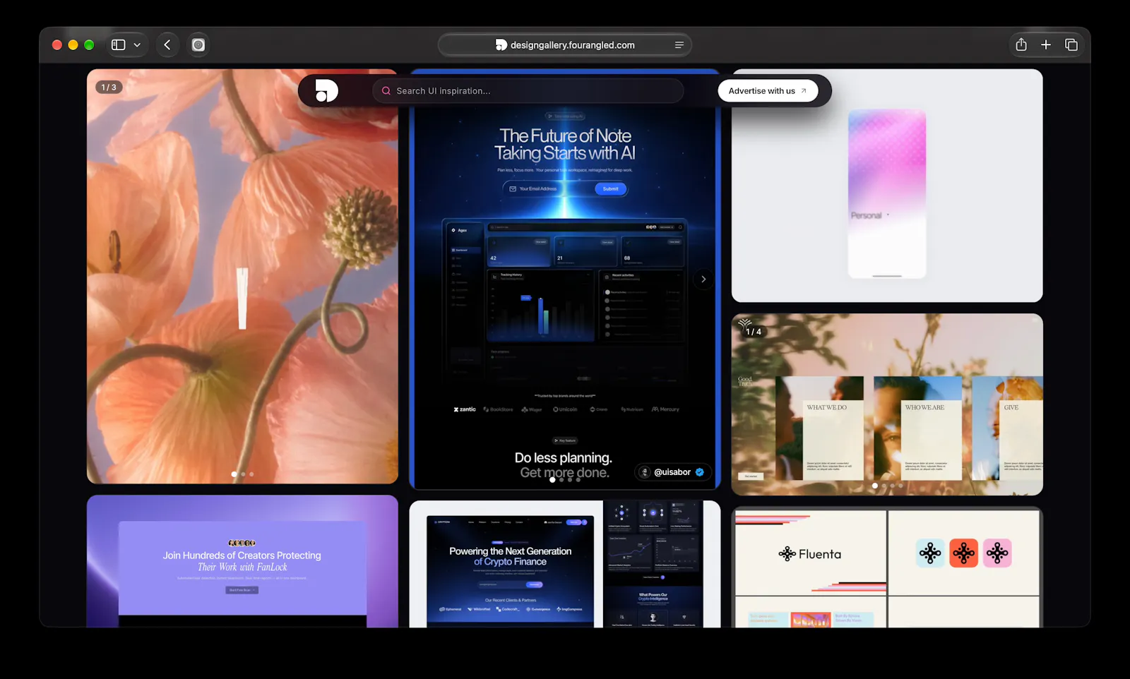 Design Gallery screenshot 2