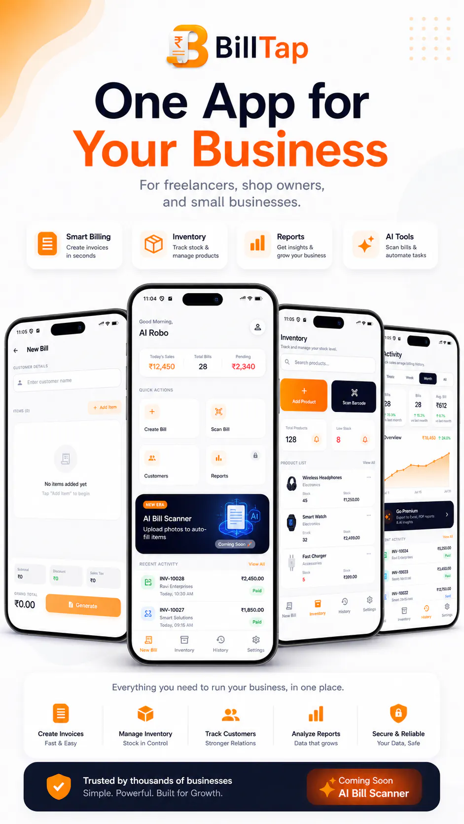 Bill Tap: VAT Invoice & Billing gallery image