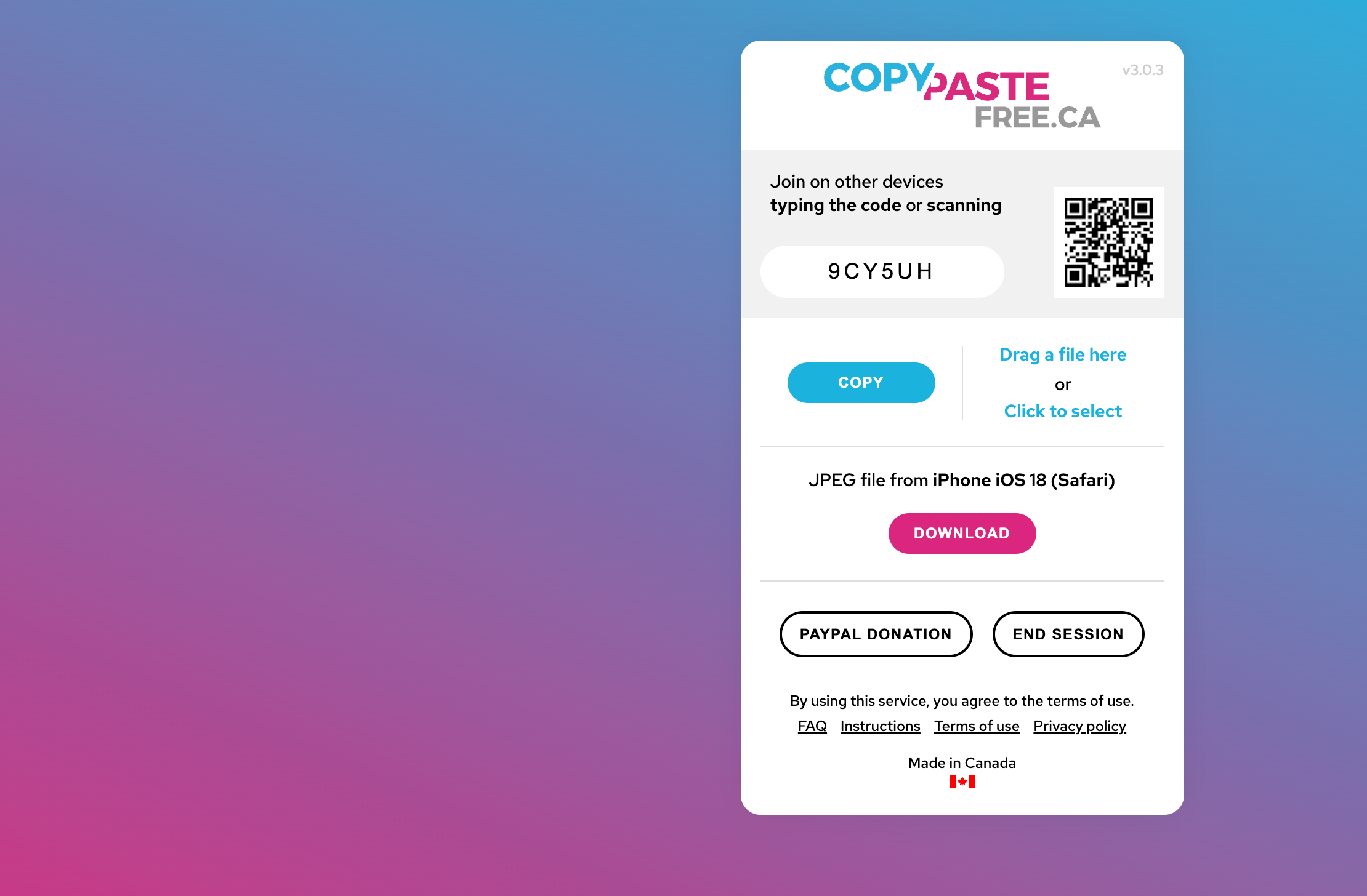 CopyPasteFree.ca - 여러 장치에서 유니버설 복사 및 붙여 넣기를 무료로 복사합니다. 미디어 4