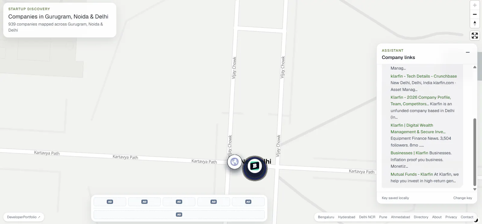 Indian Companies Map screenshot 2