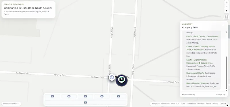 Indian Companies Map screenshot 2