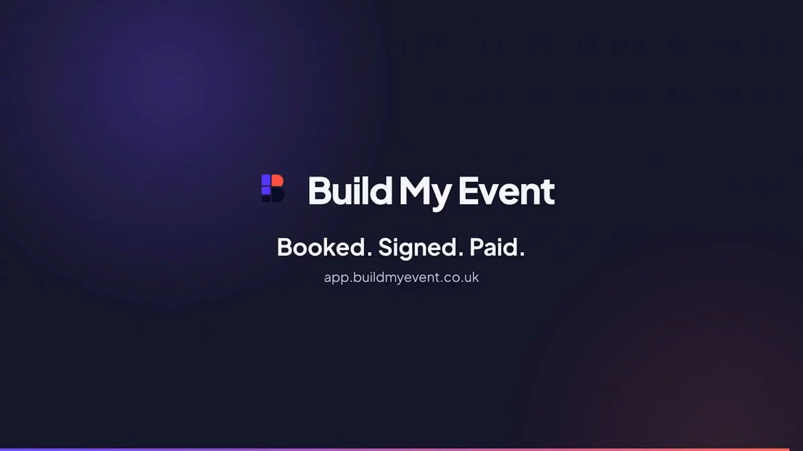 Build My Event screenshot 1 (video preview)