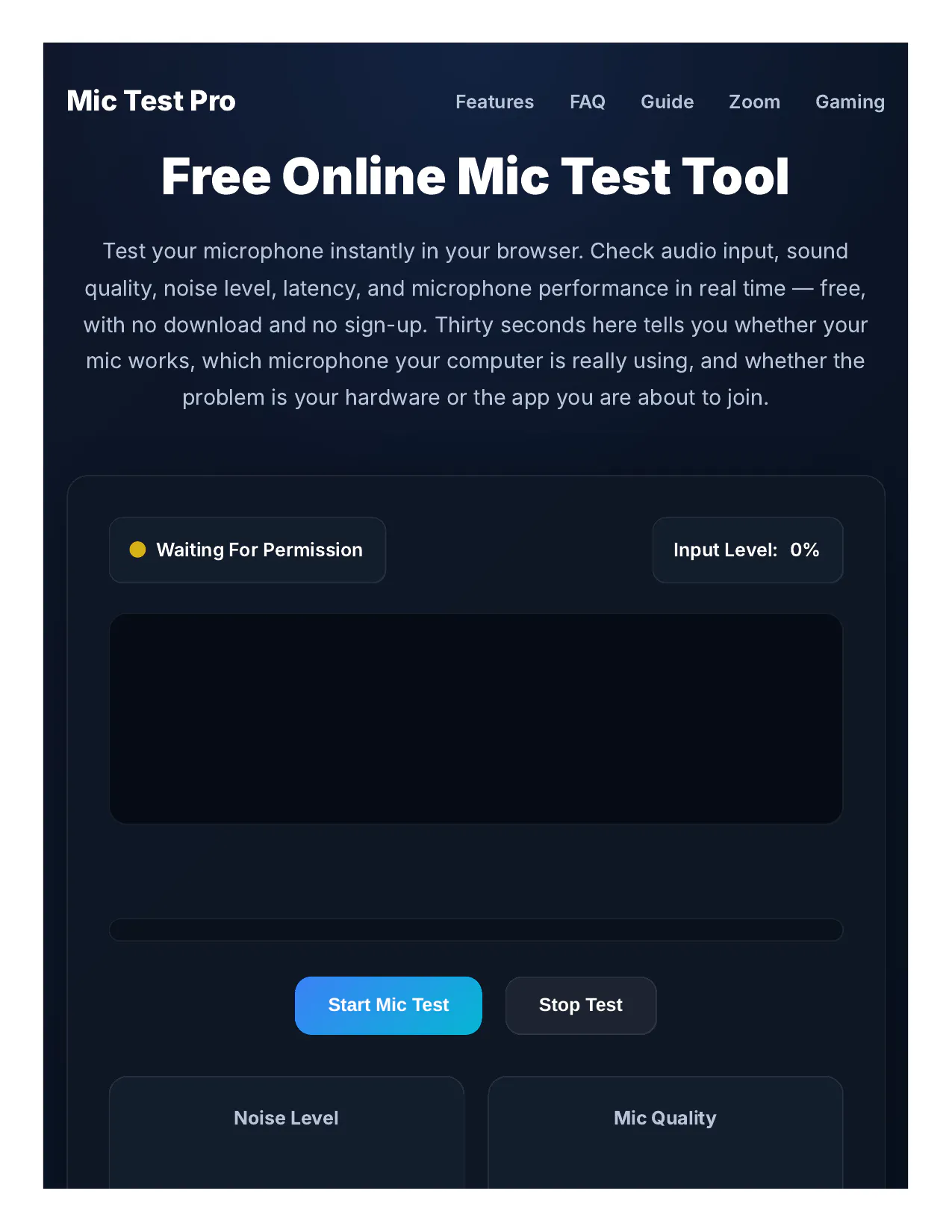 Mic Test Pro gallery image