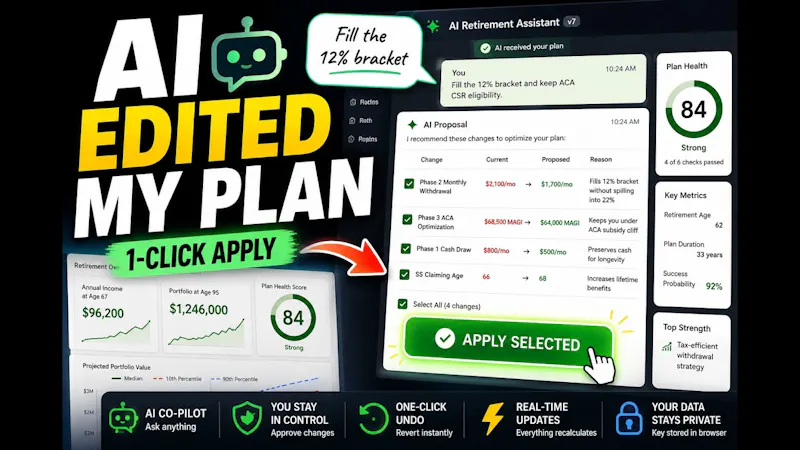 AI Retirement Income Planner screenshot 1 (video preview)