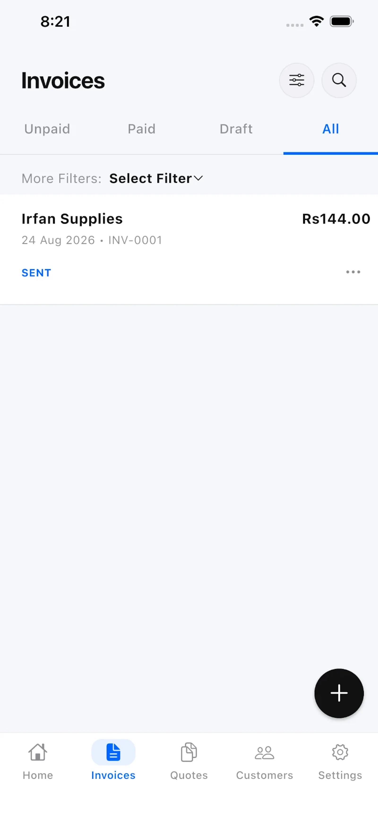 Blue Invoice screenshot 8