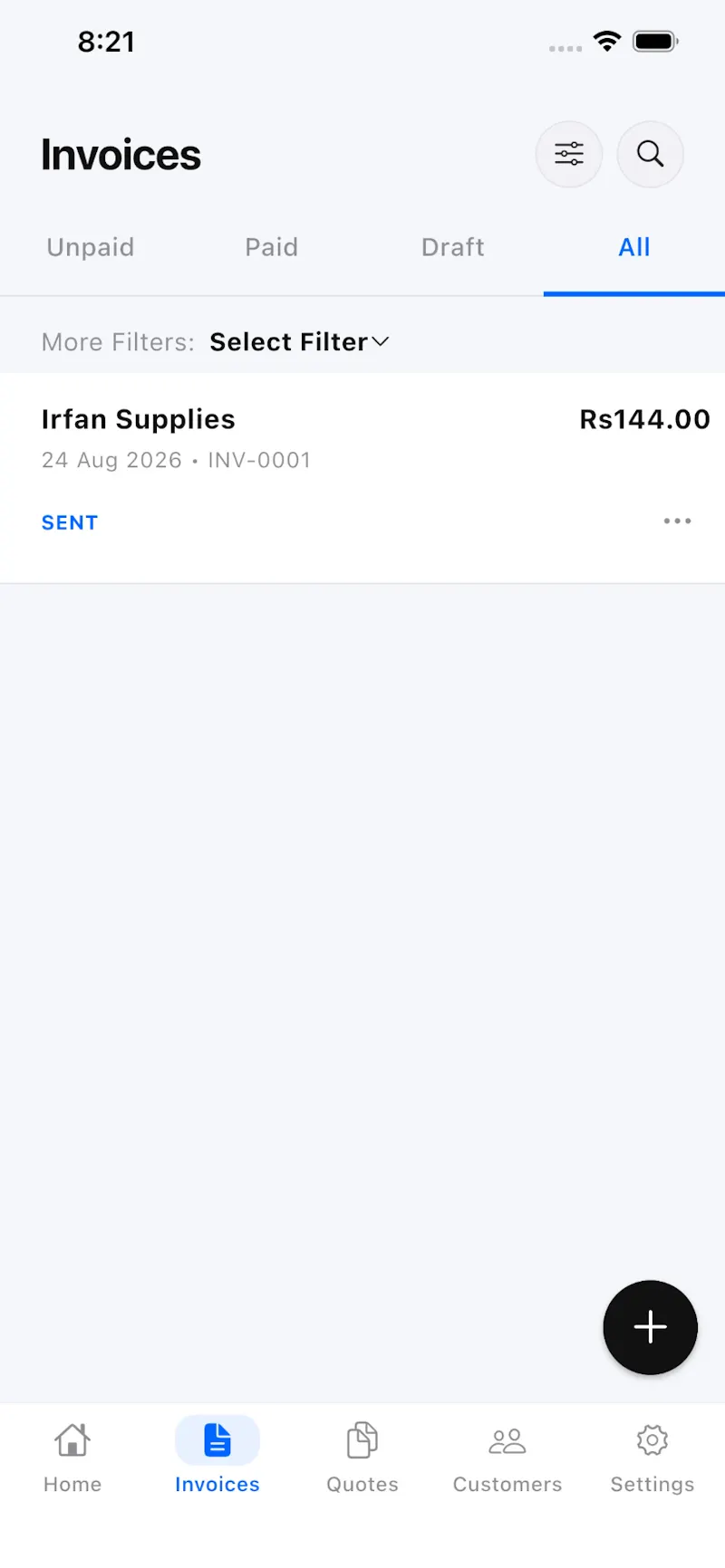 Blue Invoice screenshot 8