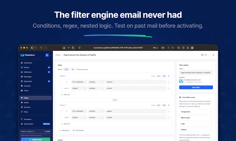 Cleanbox screenshot 3