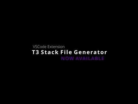 T3 Stack, Next and React File Generator gallery image
