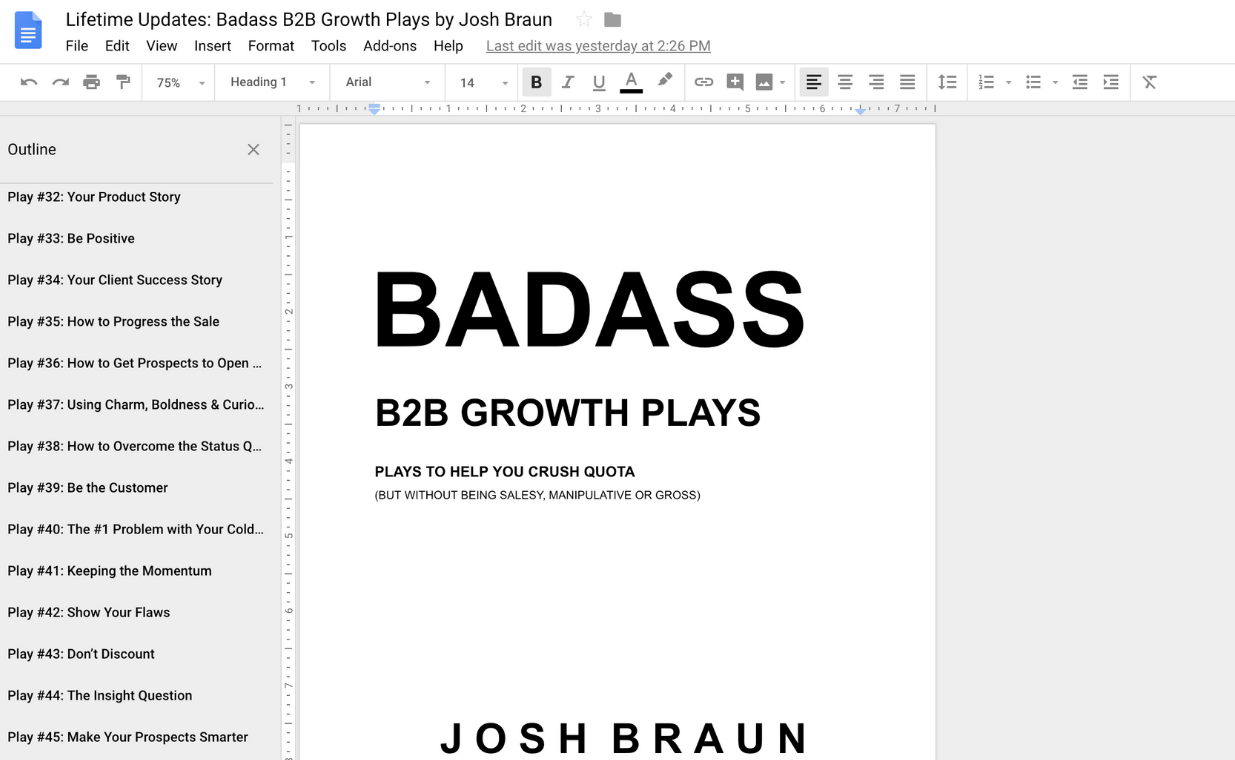 The Badass B2B Growth Guide