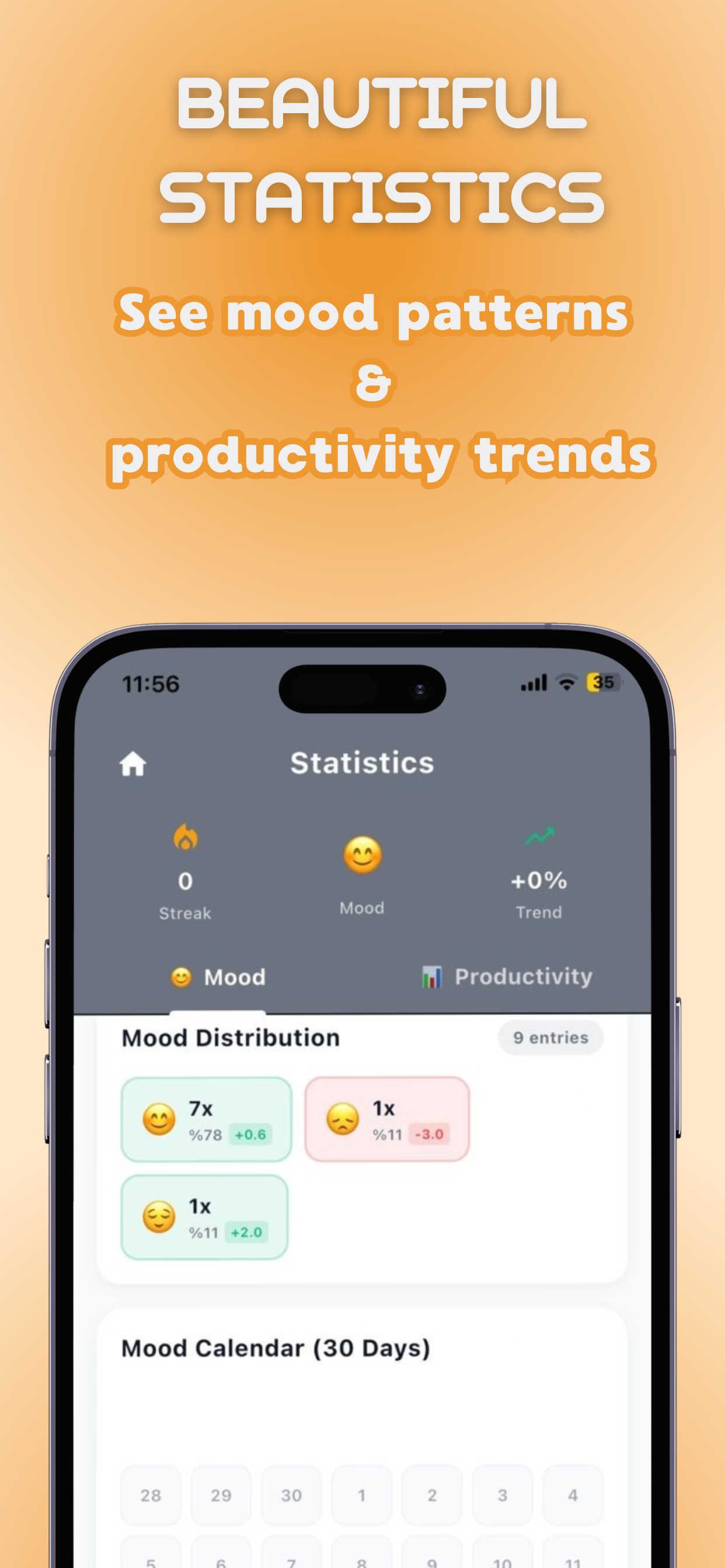 Dayvee: Daily Life Tracker - Screenshot 4 showing product features and functionality