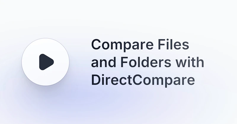 DirectCompare screenshot 2