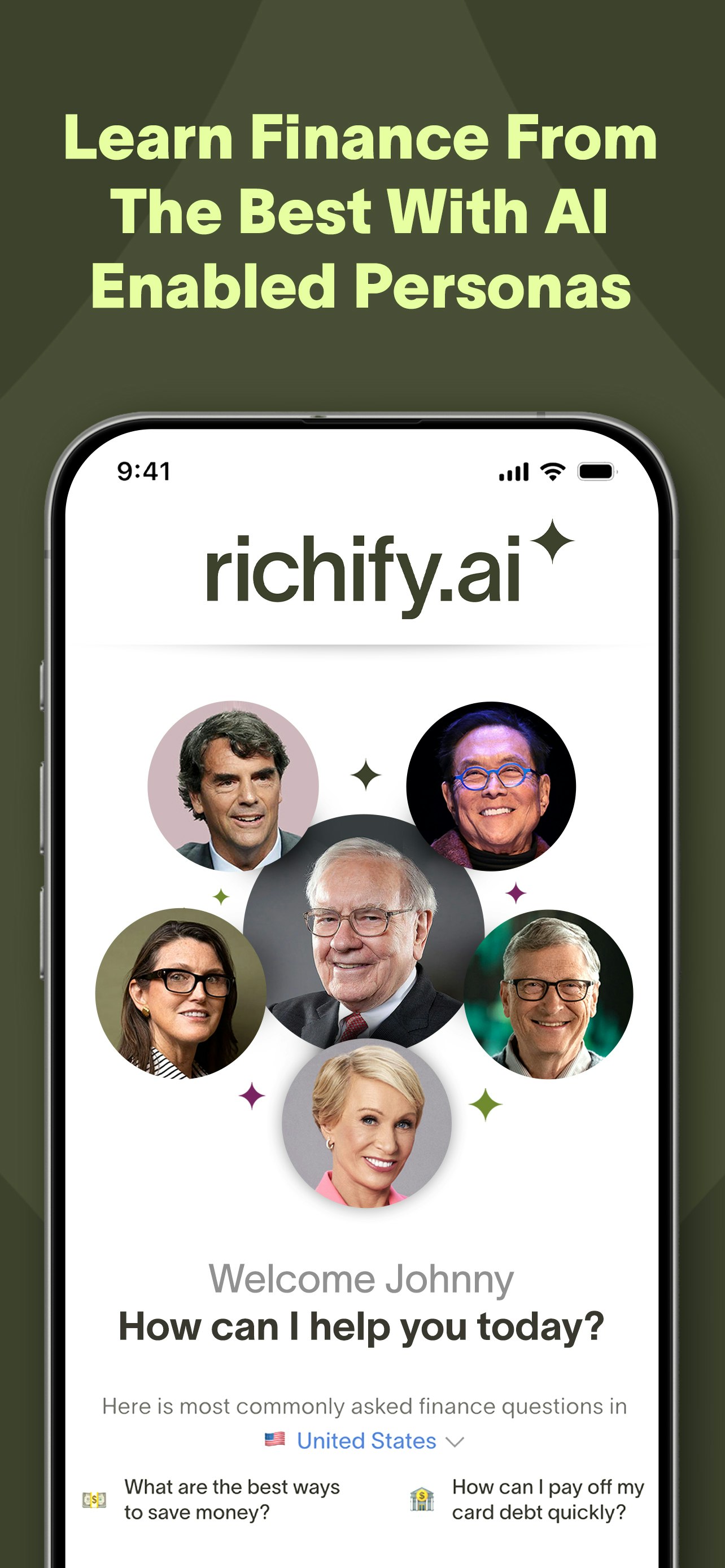 Richify.ai - वित्तीय भलाई - एआई-संचालित वित्तीय अंतर्दृष्टि और शिक्षा मीडिया 2