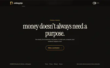 Donation for Nothing gallery image
