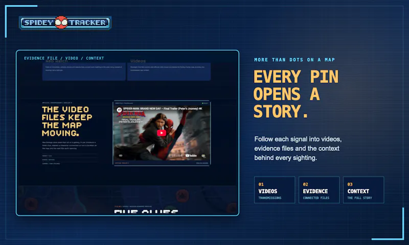 Spidey Tracker screenshot 1